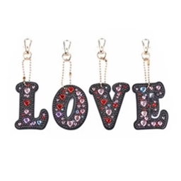 (Set of 5) Diamond Painting Keychains Kit