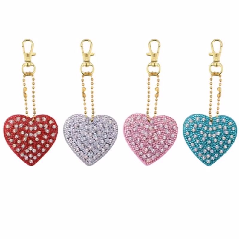 (Set of 5) Diamond Painting Keychains Kit_8
