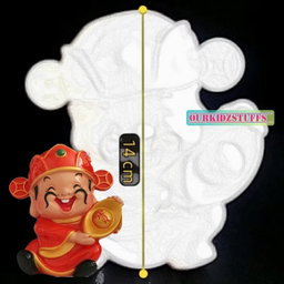 DIY God of Fortune CNY Piggybank Painting