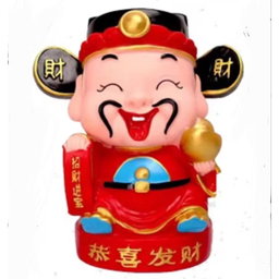 DIY God of Fortune CNY Piggybank Painting