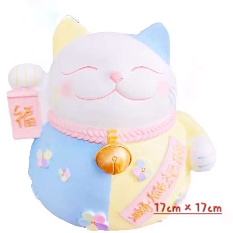 DIY God of Fortune CNY Piggybank Painting_13