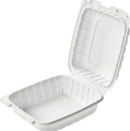 8" microwaveable container ( no section) 