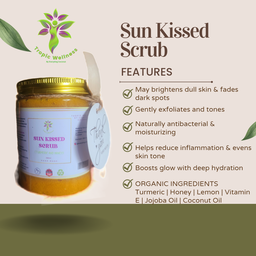 Sun Kissed Scrub (Tumeric and Honey)