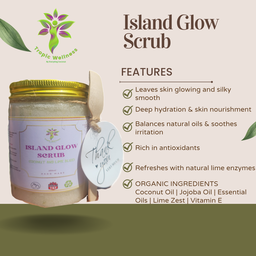 Island Glow Scrub (Coconut and Lime)