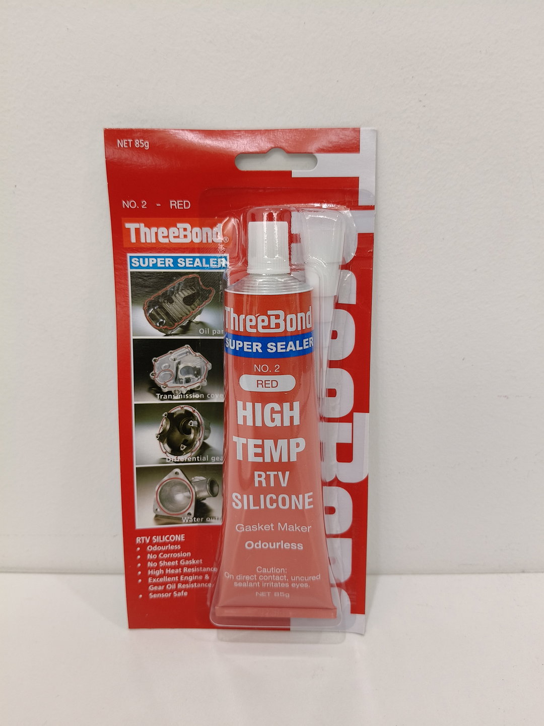 Threebond Super Sealer RTV Silicone Red 85g 12S2RJ (No.2)