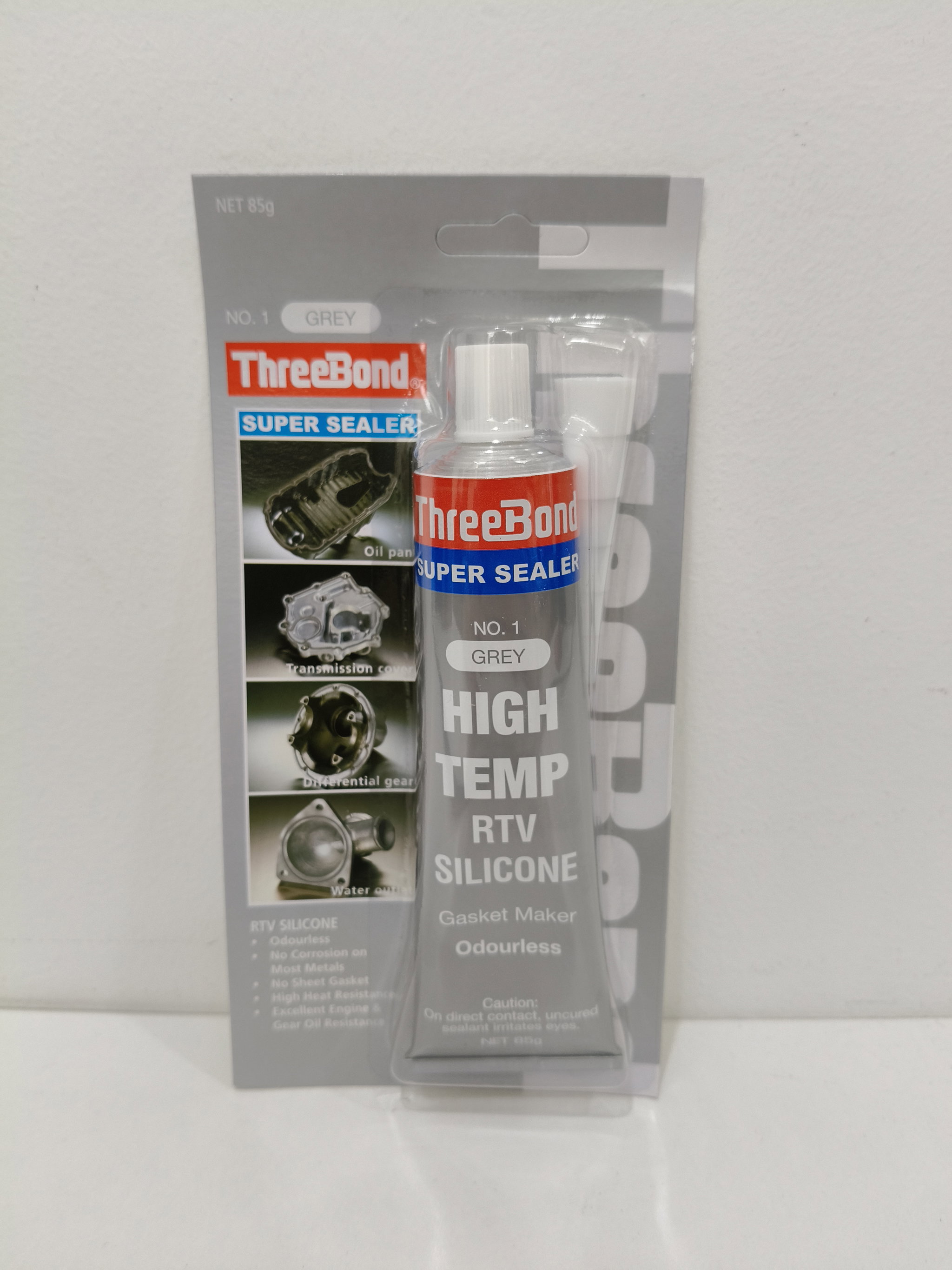 Threebond Super Sealer RTV Silicone Grey 85g 12S1GJ (No. 1)_0