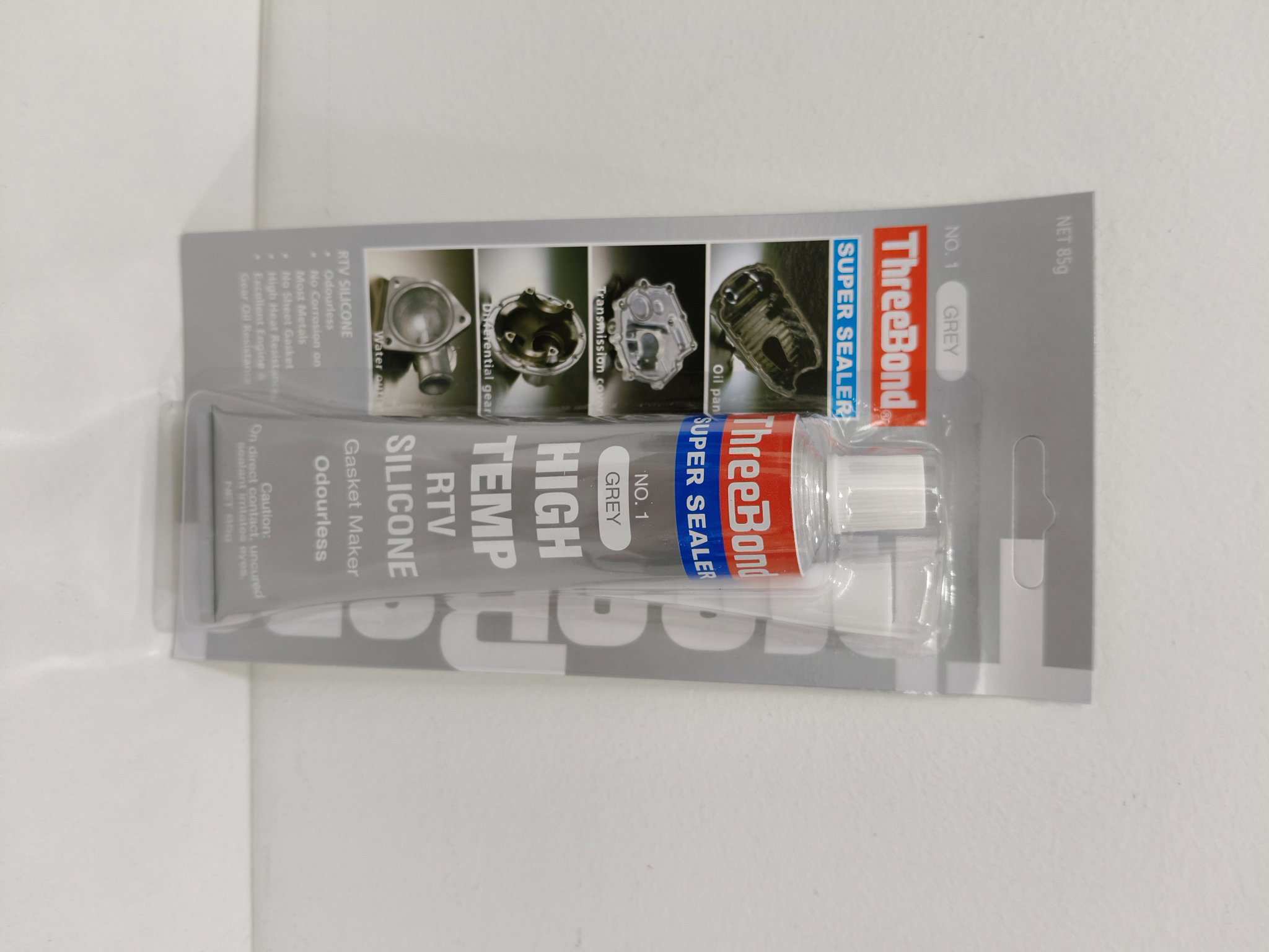 Threebond Super Sealer RTV Silicone Grey 85g 12S1GJ (No. 1)_1