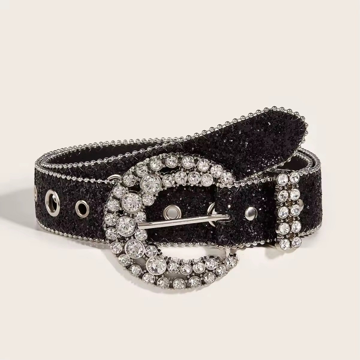 2025 Custom Luxury Designer Diamond BB Simon Belts Western Men Women Crystal Leather Studded Rhinestone Buckle Accessories Belt_2