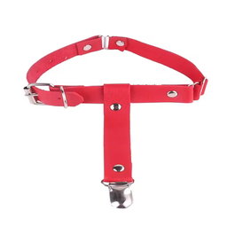 Hot Selling Sexy Mature Adjustable Punk Harajuku Legging Garters Leg Bondage Suspen Girls' Gothic Leather Leg Thigh Garter Belt