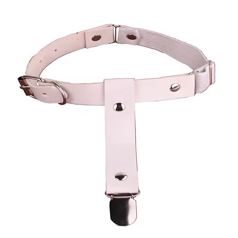 Hot Selling Sexy Mature Adjustable Punk Harajuku Legging Garters Leg Bondage Suspen Girls' Gothic Leather Leg Thigh Garter Belt_0