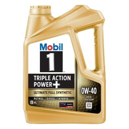 Mobil 1 Triple Action Power+ 0W40 4L Ultimate Fully Synthetic Motor Oil * Petrol / Diesel / Hybrid