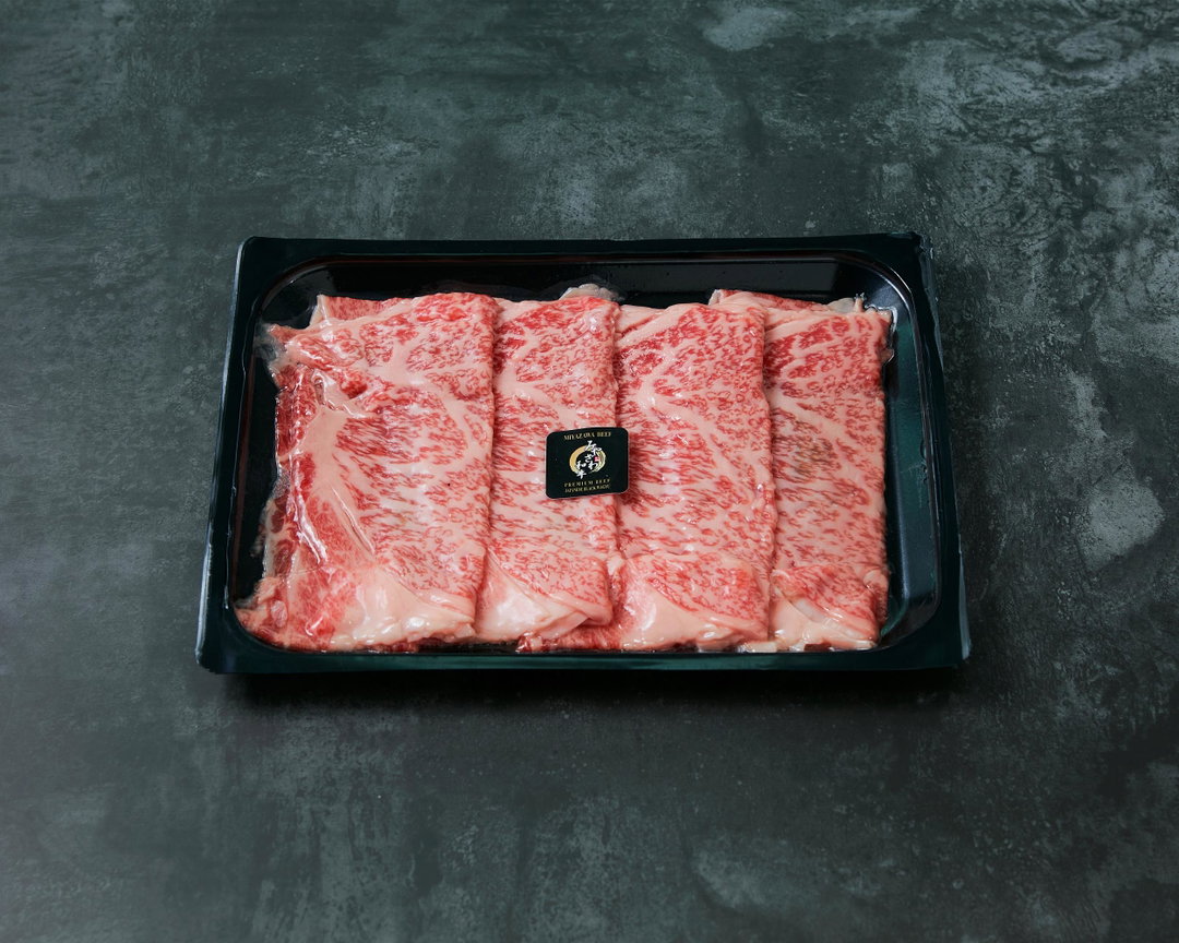 Miyazawa A5 Wagyu Sirloin Shabu (Steamboat)みやざわ和牛(千葉県産)サーロインしゃぶしゃぶ(鍋用)200g