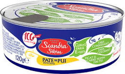 SCANDIA SIBIU PATE DE PUI INTEGRAL 24% FICAT(penny)