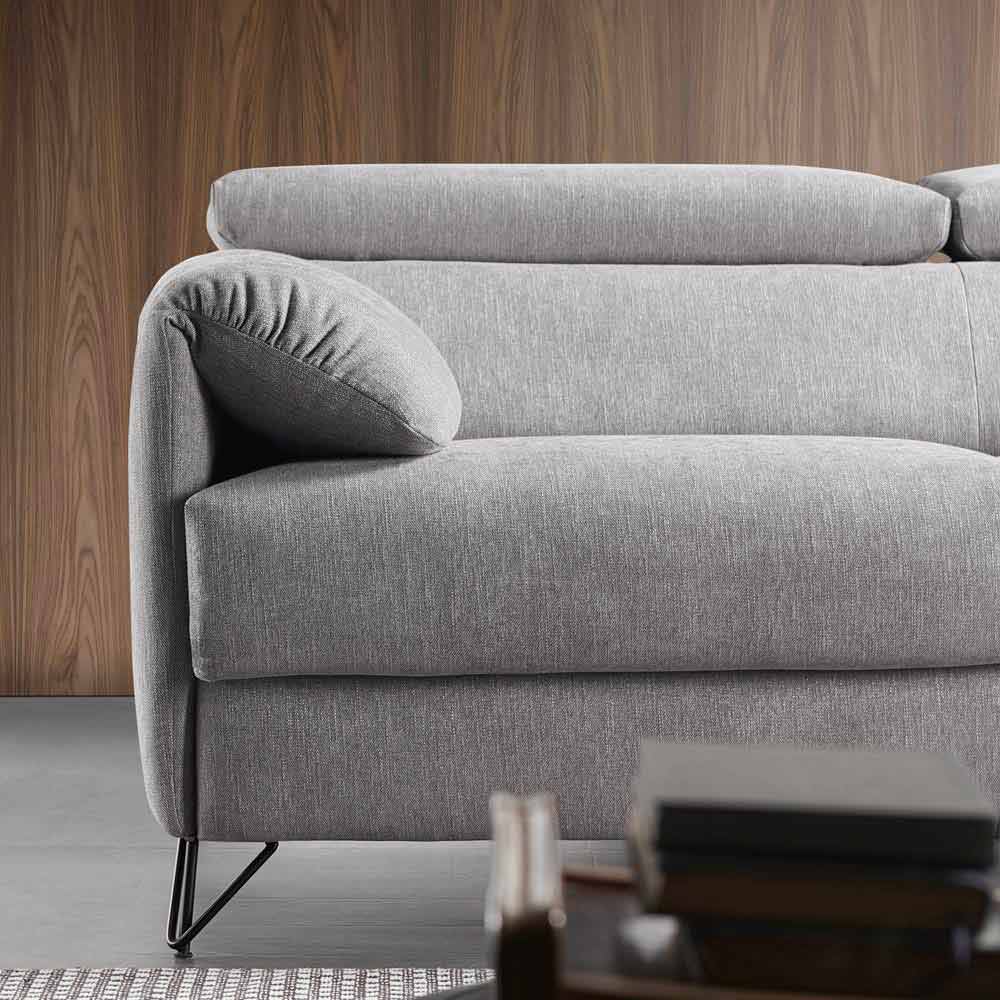 Eco-Meuble sofa bed with removable fabric cover, made in Italy_2