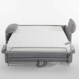 Eco-Meuble sofa bed with removable fabric cover, made in Italy