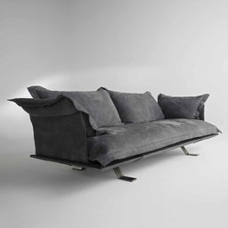 Shita modern leather designer sofa