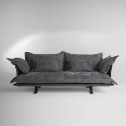 Shita modern leather designer sofa