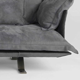 Shita modern leather designer sofa