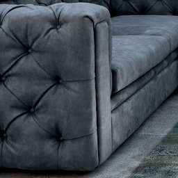 Living Room Sofa with Reclining Headrest and Peninsula