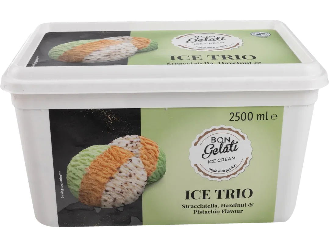 Înghețată trio, Bon Gelati (Lidl)