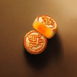 Classic Custard Mooncake (4pcs) 