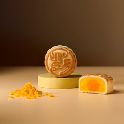 Classic Custard Mooncake (4pcs) 