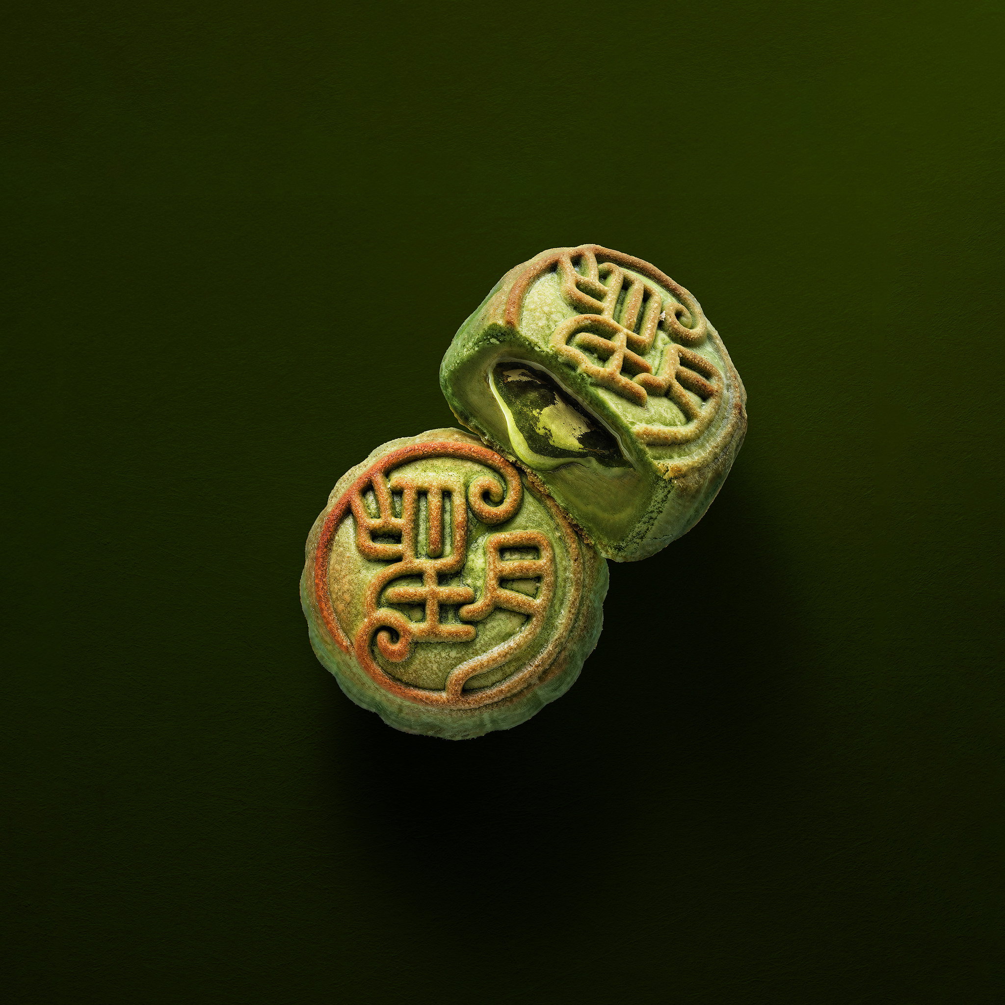 Lava Matcha Mooncake (4pcs) _0