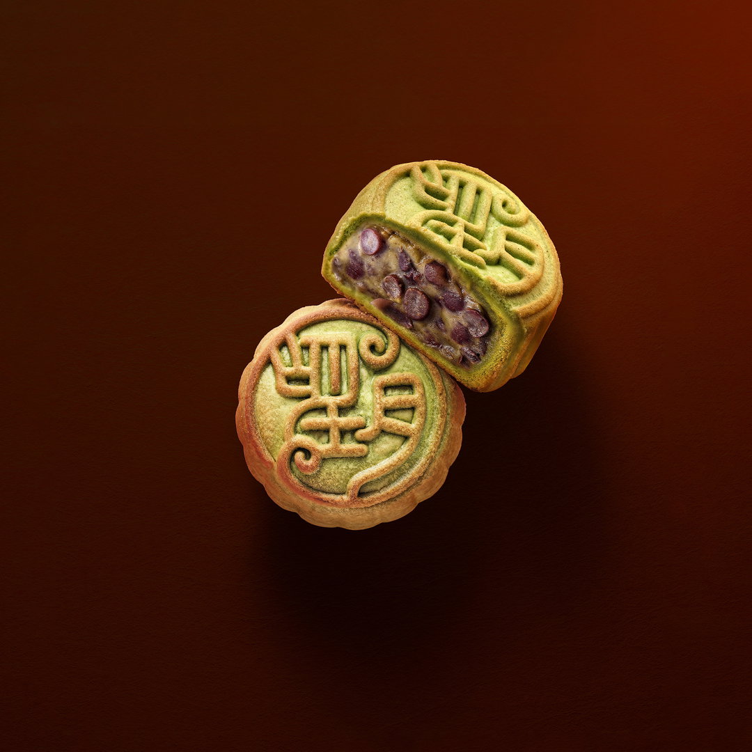 Matcha RedBean Mooncake (4pcs) 