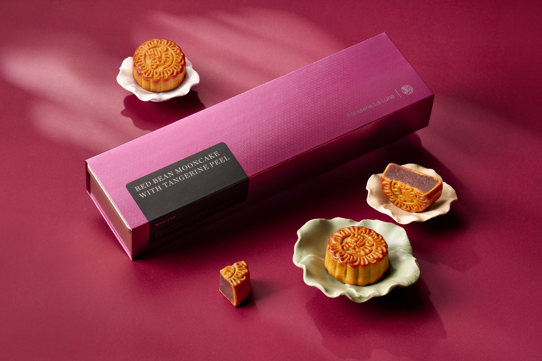 Red Bean Mooncake with Tangerine Peel (4pcs) *Limited Edition*_2