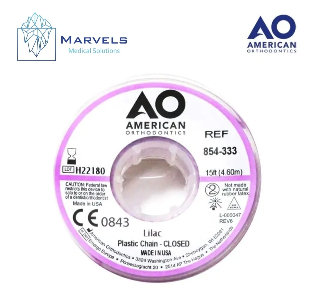 PLASTIC CHAIN 15' CLOSED LILAC_0
