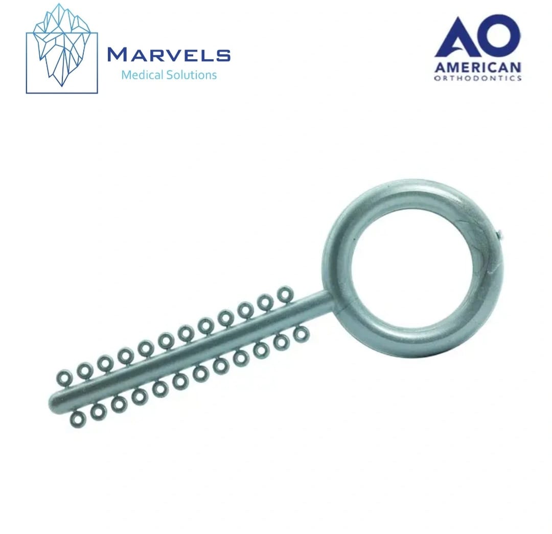 PLASTIC LIGATURES UNI-STICK SILVER