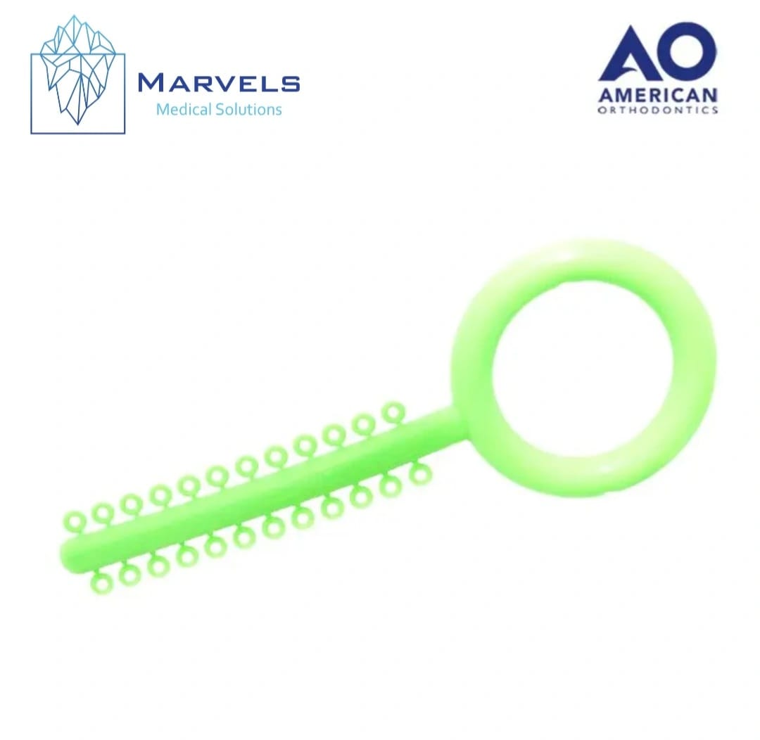 PLASTIC LIGATURES UNI-STICK LIME_0