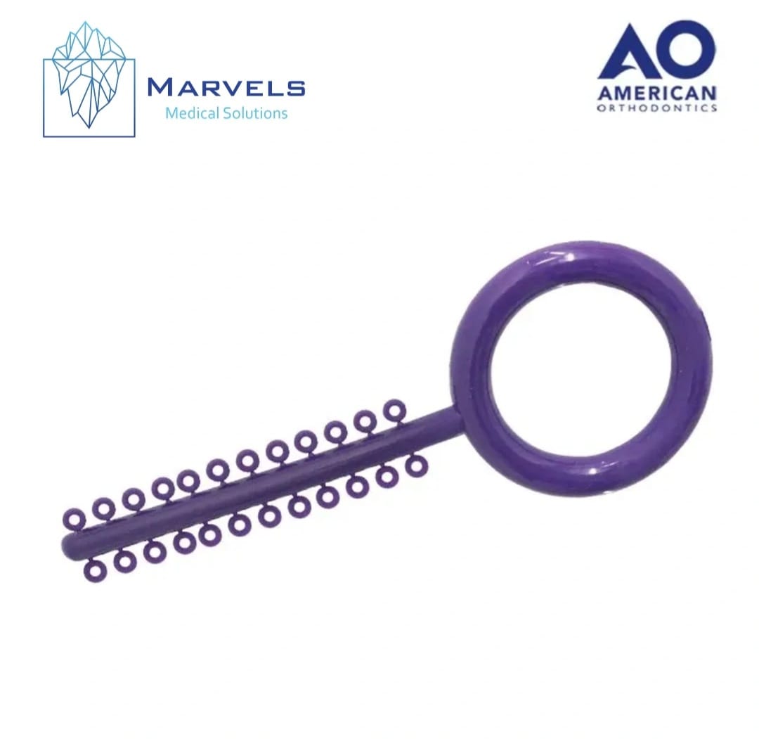 PLASTIC LIGATURES UNI-STICK PURPLE