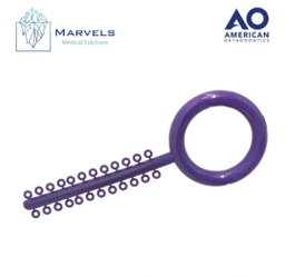 PLASTIC LIGATURES UNI-STICK PURPLE