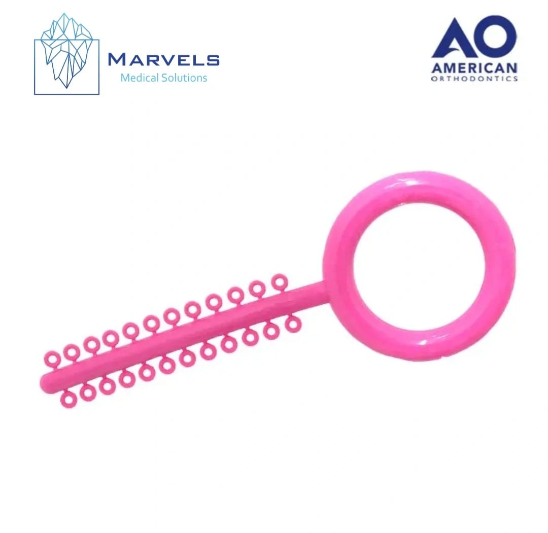 PLASTIC LIGATURES UNI-STICK PINK