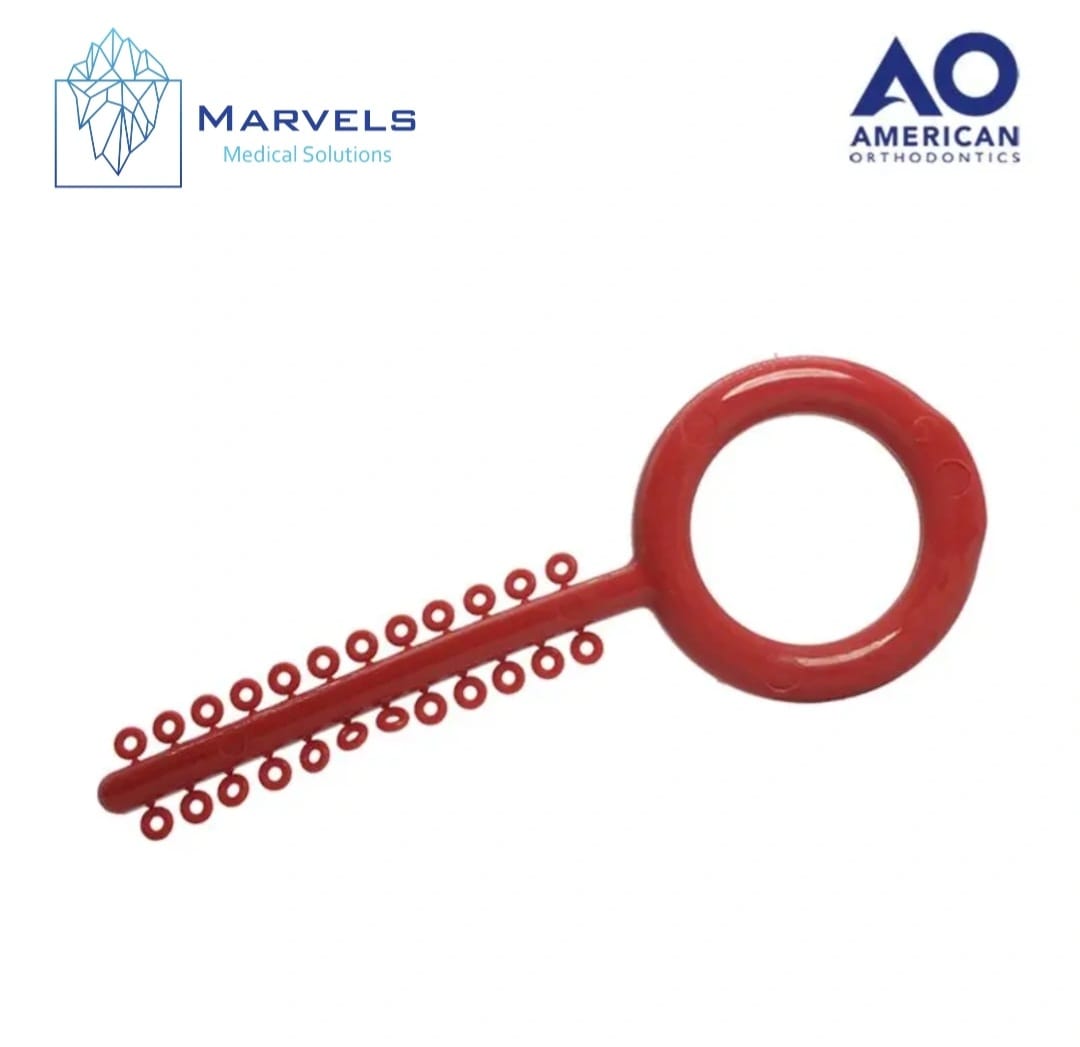 PLASTIC LIGATURES UNI-STICK RED_0