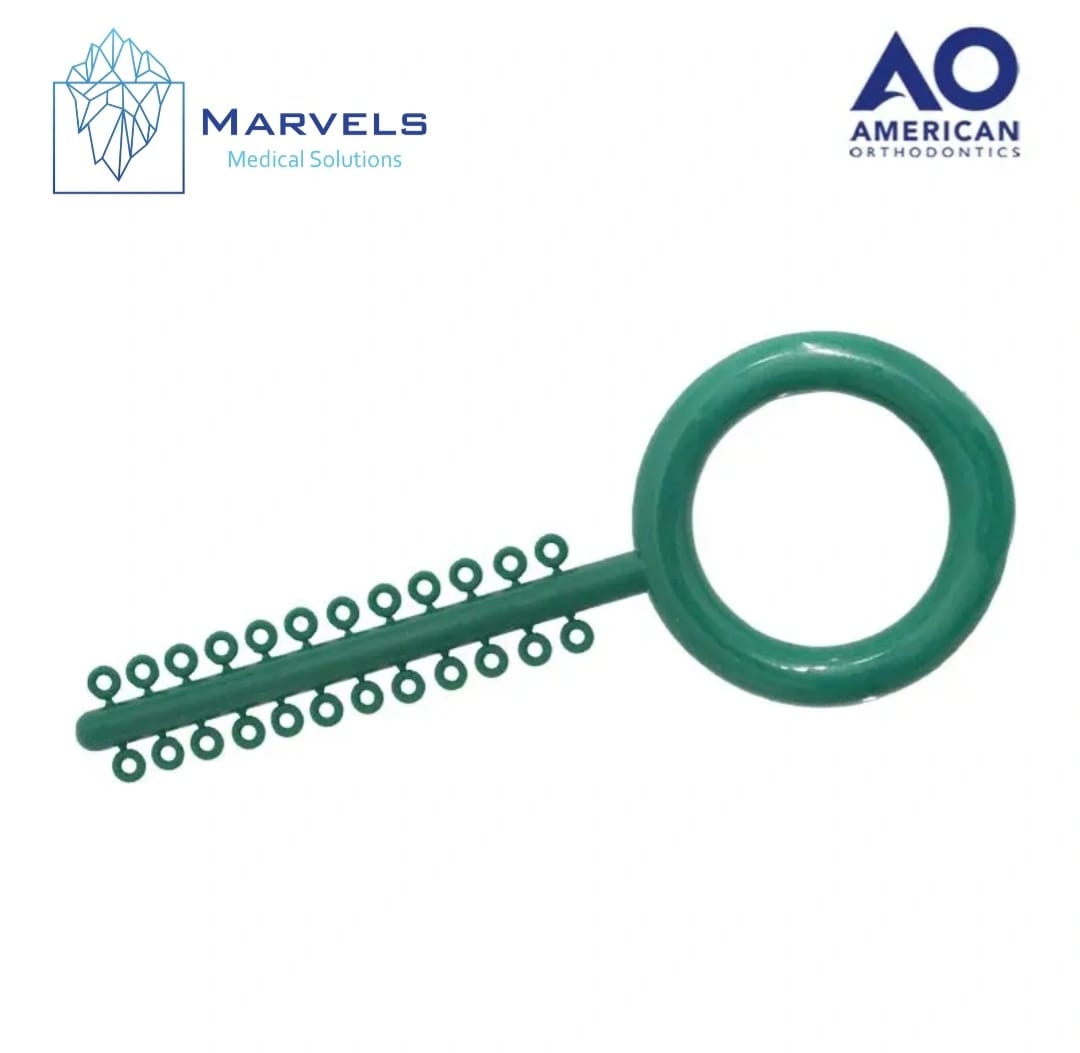 PLASTIC LIGATURES UNI-STICK GREEN_0