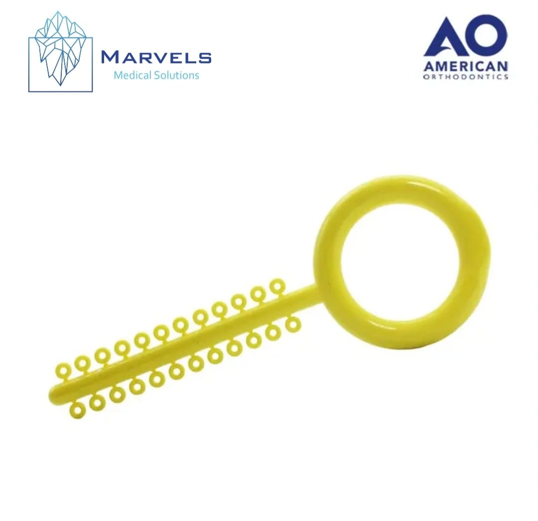 PLASTIC LIGATURES UNI-STICK YELLOW_0