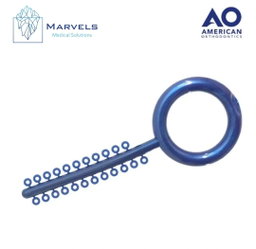 PLASTIC LIGATURES UNI-STICK NAVY