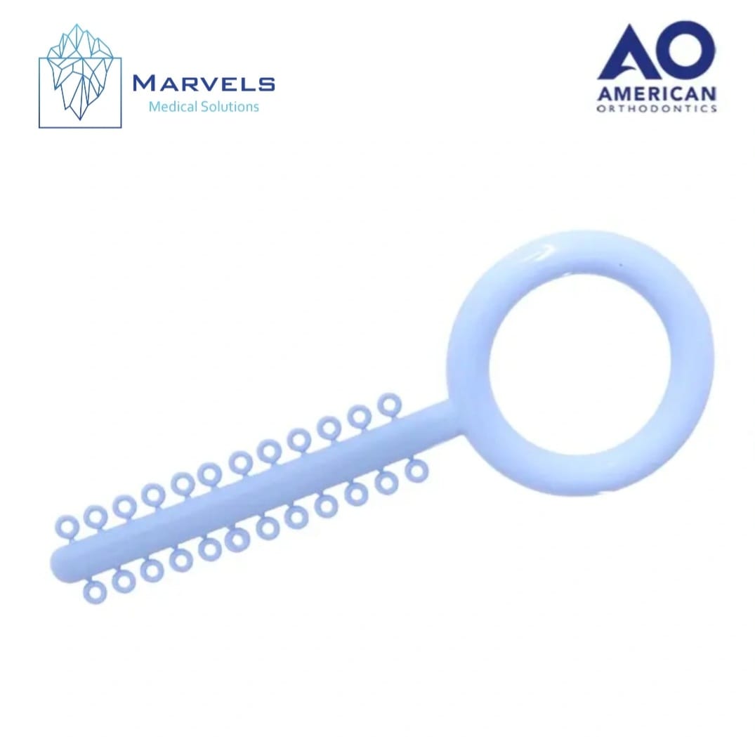 PLASTIC LIGATURES UNI-STICK LIGHT BLUE