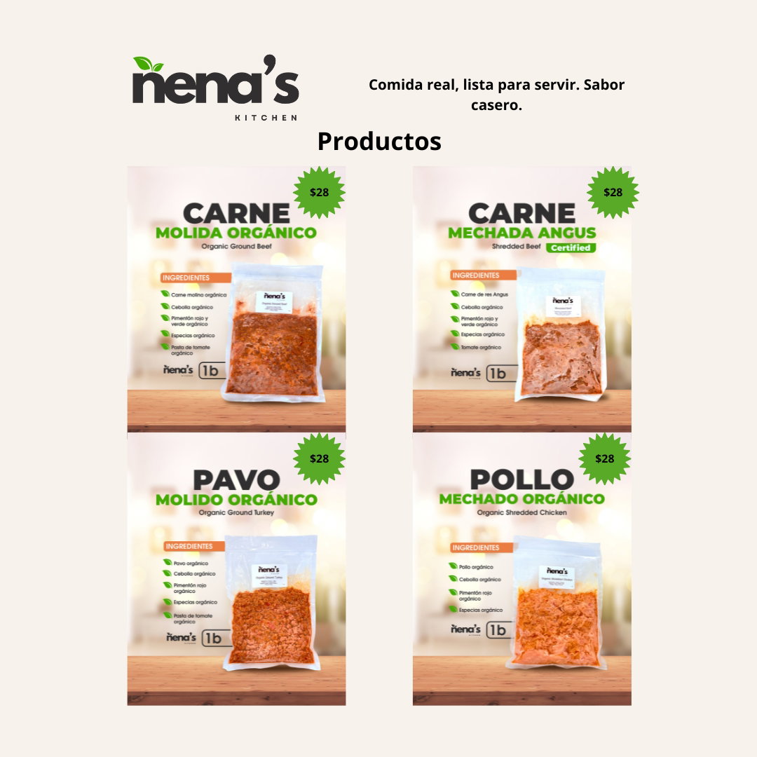 🌿 Pack Degustación Orgánico 4 Proteínas / Organic Tasting Pack 4 Proteins