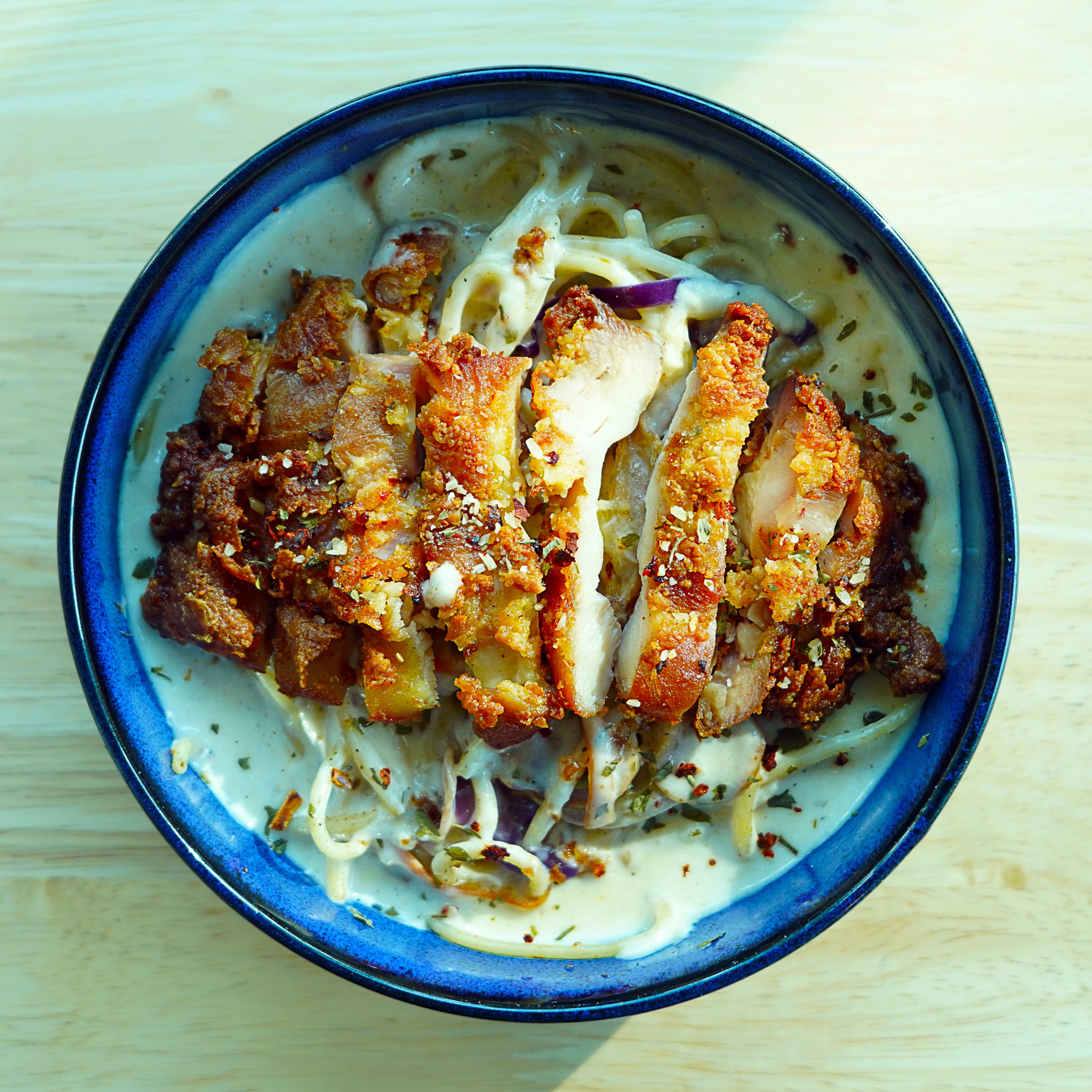 Crispy Chicken Carbonara_0