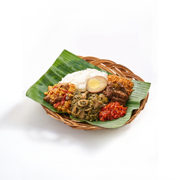Nasi Bogana Cumi Cabe Ijo