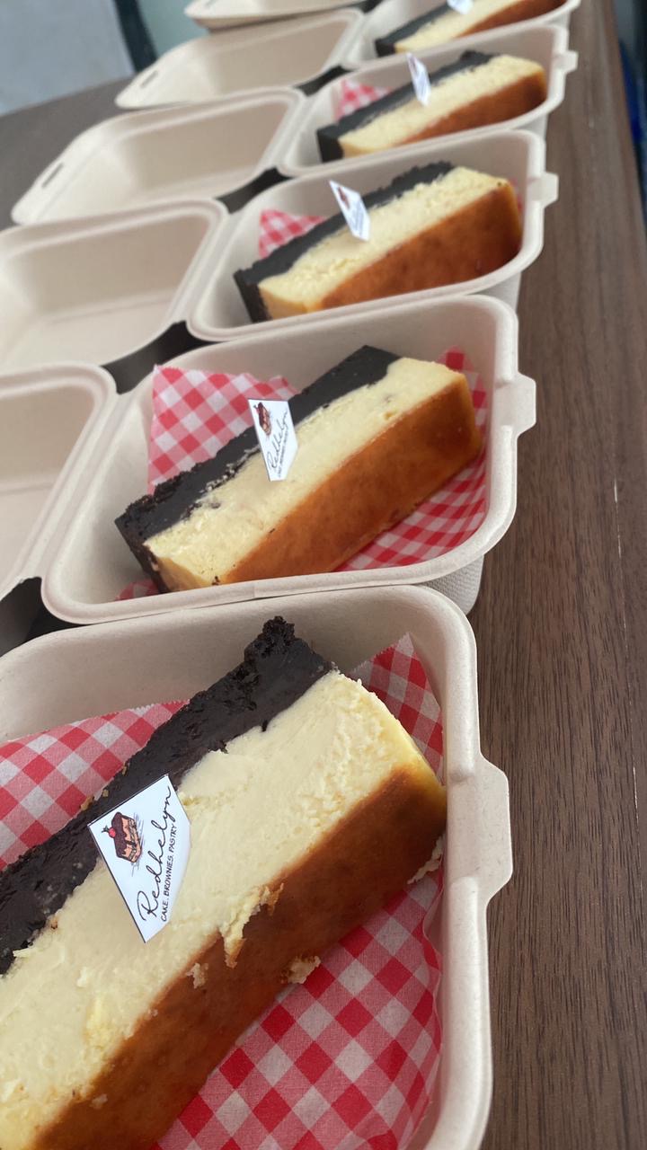 Burnt cheesecake brownies _0