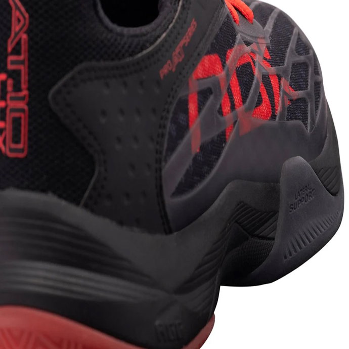 NOX AT10 LUX Black Red Shoe_4