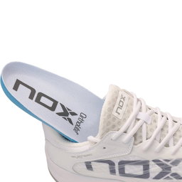 NOX AT10 LUX White Grey Shoe