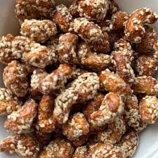 Caramel Sesame Cashews