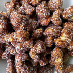 Caramel Coconut Cashews