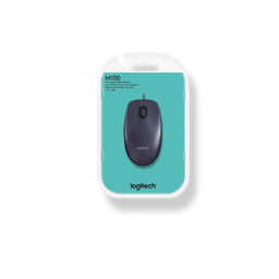 Logitech M100 Wired USB Mouse 