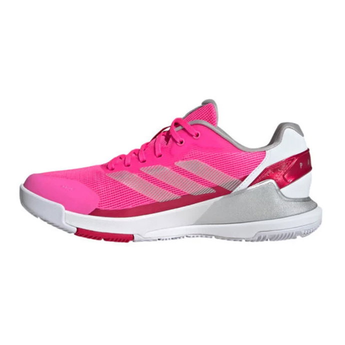 ADIDAS Crazy Quick Boost White/Pink, Women's Padel Shoe_2